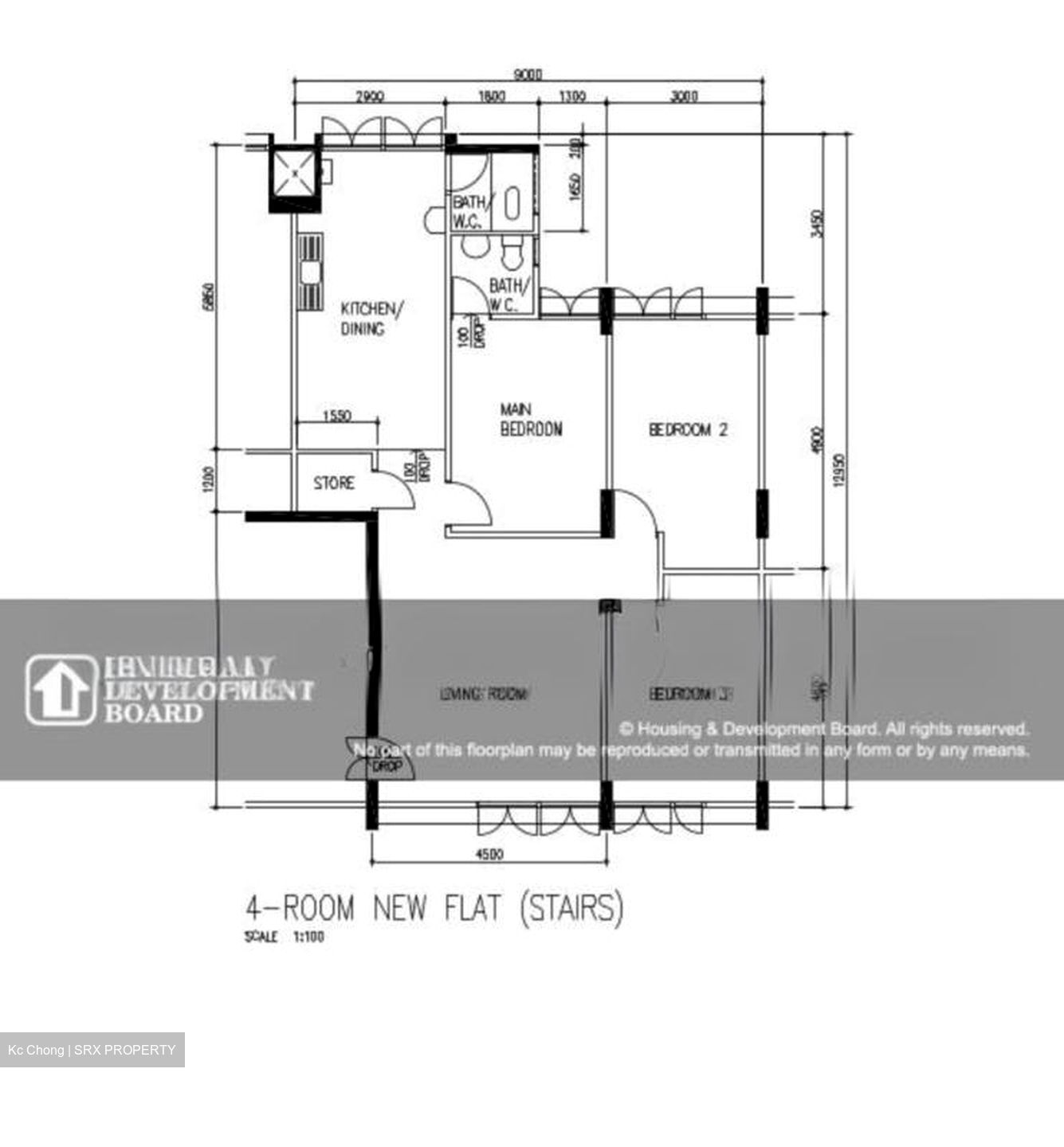 Blk 219 Jurong East Street 21 (Jurong East), HDB 4 Rooms #551414471